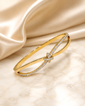 Golden Infinity Bangle