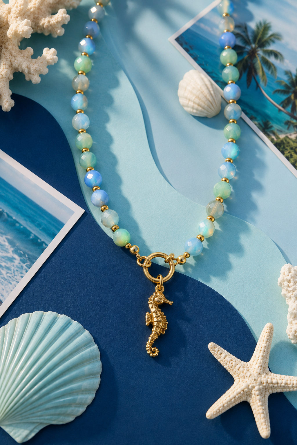 Blue Herald Necklace
