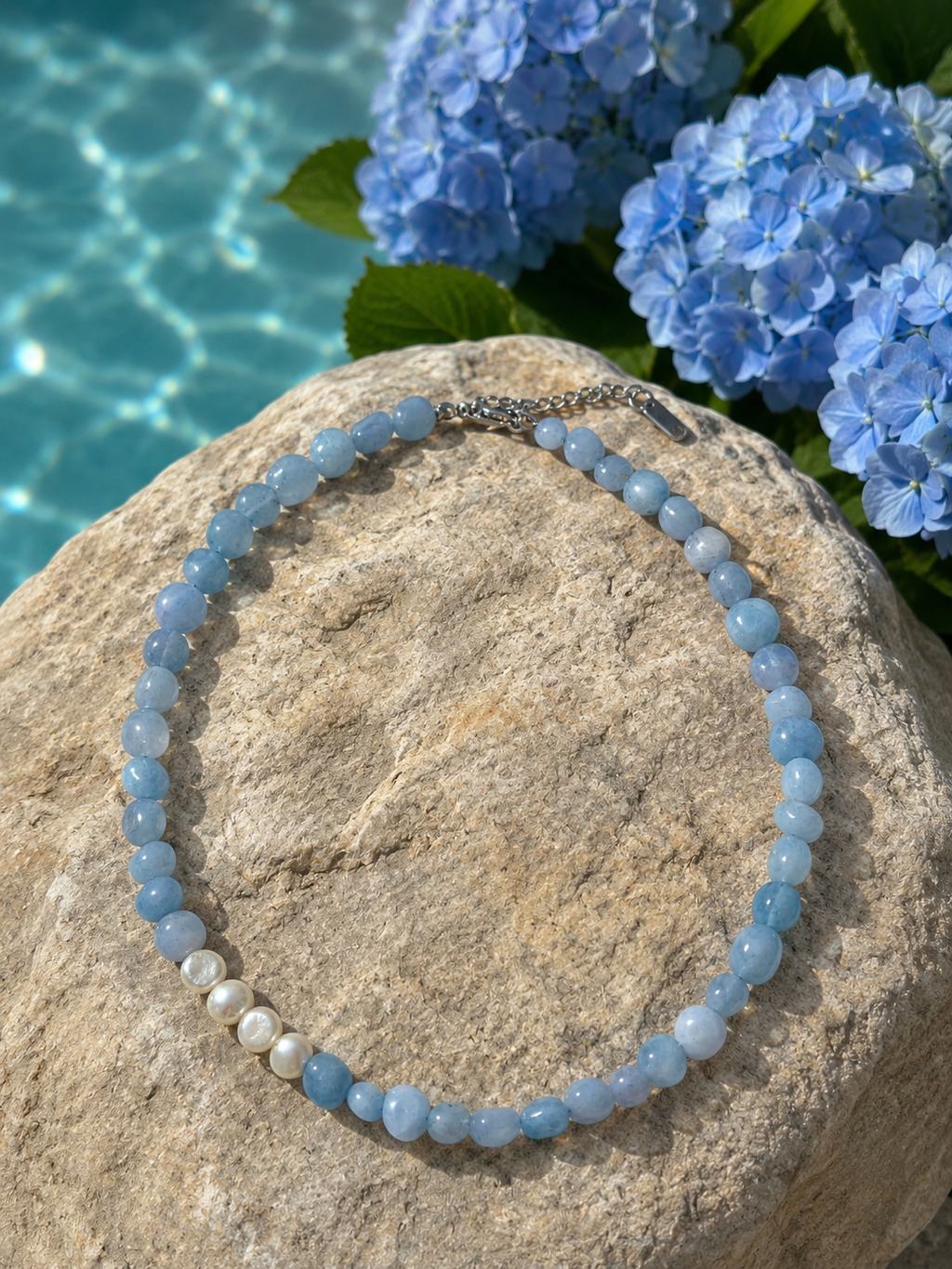 Sky Pearl Necklace