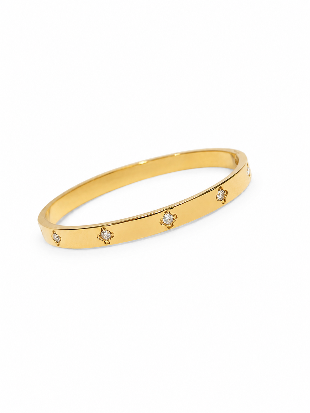 Golden Blossom Bangle