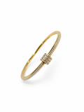 Halo Crystal Bangle