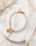 Pearl Seashell Tassel Bracelet