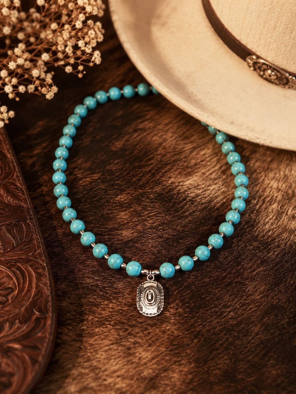 Turquoise Cowgirl Necklace