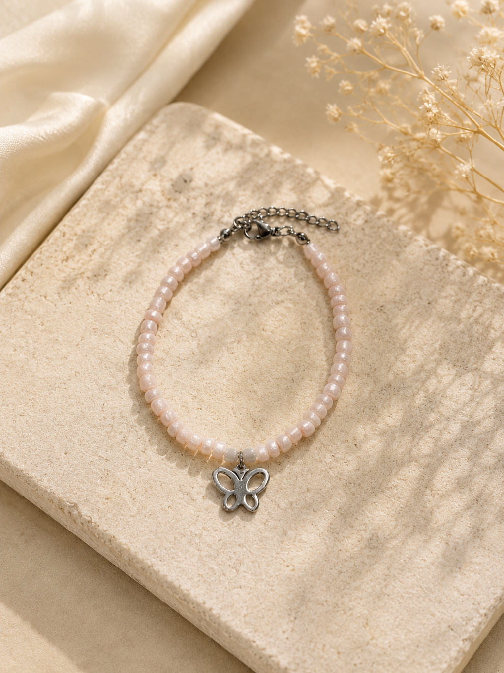 Blush Butterfly Bracelet