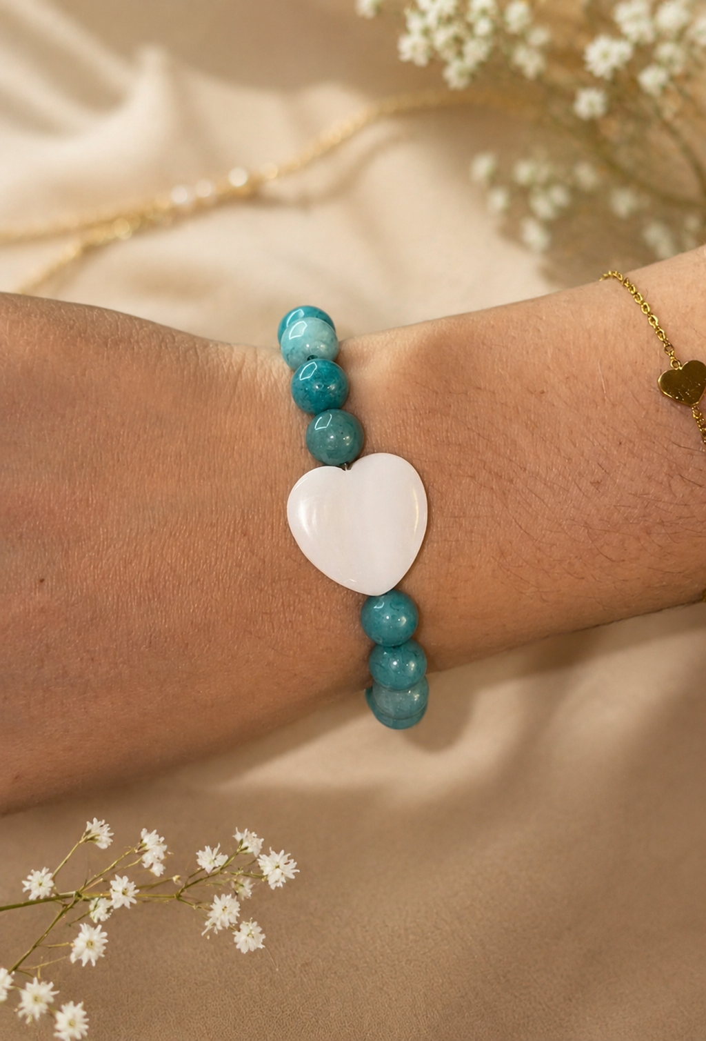 Viral Ocean Heart Bracelet