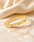 Golden Blossom Bangle