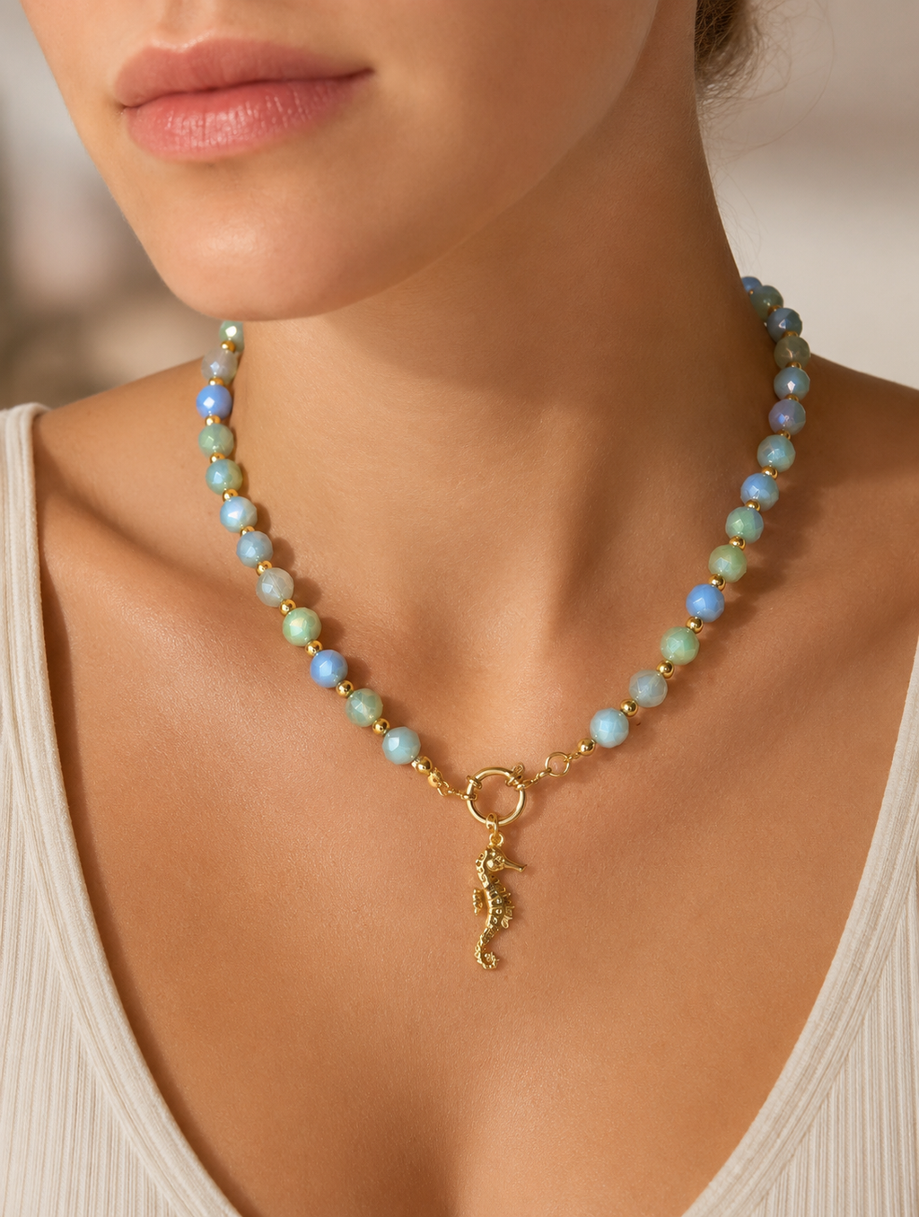 Blue Herald Necklace