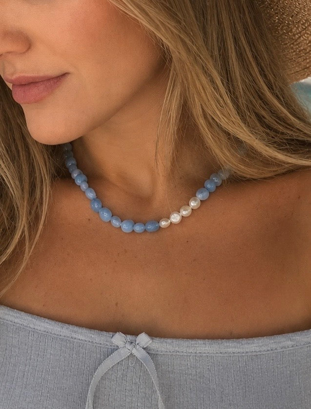 Sky Pearl Necklace