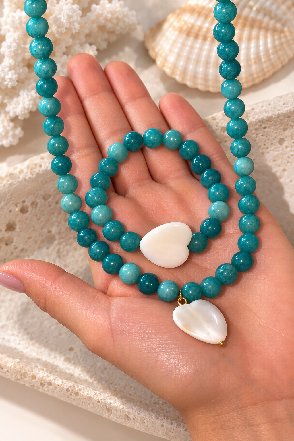 Viral Ocean Heart Bracelet