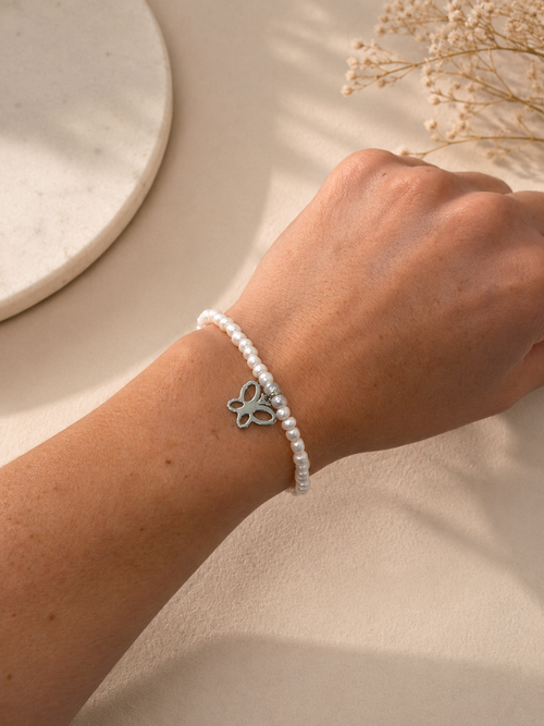 Blush Butterfly Bracelet