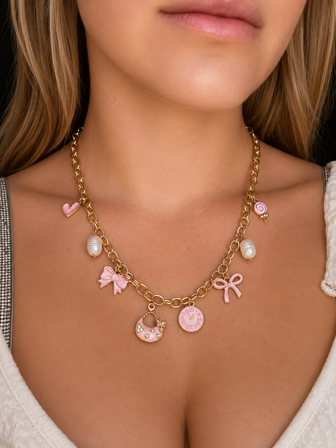 Legally Chic Charm Necklace