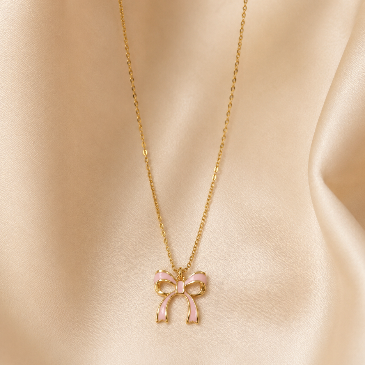 Belle Bow Necklace